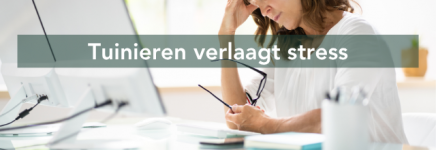 Wist je dat tuinieren stress verlaagt?